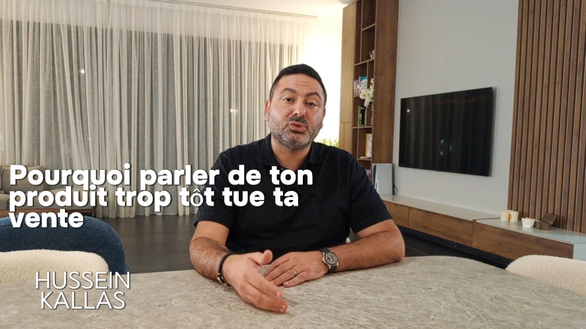 Pourquoi parler de ton produit trop tôt tue ta vente
